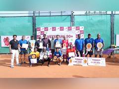 
      
      Kauvery Hospital Trichy Veterans Tennis Championship Concludes 
      
      
