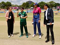 
      
      Women's Asia Cup: Pakistan win toss, decide to bowl against UAE
      
      