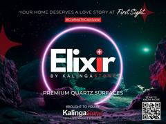 
      
      KalingaStone Unveils Elixir in Premium Quartz Surfaces
      
      