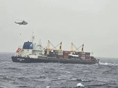 
      
      Indian Navy evacuates injured Chinese mariner from cargo ship
      
      