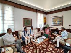 
      
      Union Finance Minister assures full support to Assam for flood
      
      