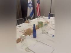 
      
      Protesters claim to have released maggots at US hotel hosting...
      
      