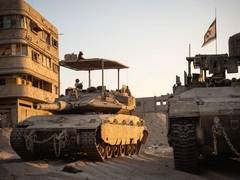 
      
      Errant Hamas rockets kill Palestinians sheltering in UNRWA school
      
      