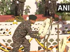 
      
      Army chief Gen Upendra Dwivedi lays wreath at Kargil War Memorial
      
      