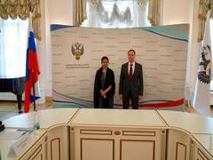 
      
      MoS Raksha Khadse, Russian minister discuss sports cooperation
      
      