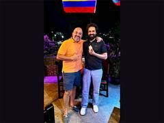
      
      Actor Jay Patel Receives Unique Gift from Pilot Orlando Ortiz
      
      