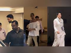 
      
      Abhishek Bachchan, Hrithik Roshan, Raveena Tandon and others pay 
      
      