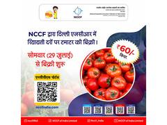 
      
      NCCF to sell tomatoes at Rs 60 per kg from July 29
      
      