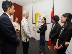 
      
      EAM Jaishankar launches Common Yoga protocol in Vientiane
      
      