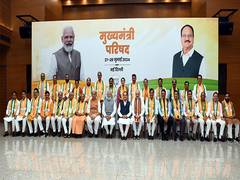 
      
      PM Modi meets CMs, Dy CMs of BJP-ruled states in Delhi
      
      