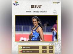 
      
      PV Sindhu begins hunt for third Olympic medal with win
      
      