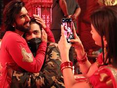 
      
      Ranveer Singh shares fun BTS clips from RAKPK sets
      
      
