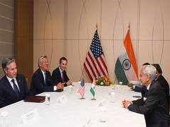 
      
      Jaishankar, US counterpart Antony Blinken hold talks in Tokyo
      
      