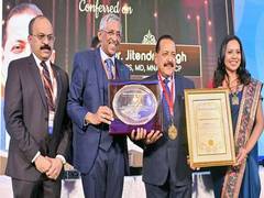 
      
      Jitendra Singh conferred with “Lifetime Achievement Award”
      
      