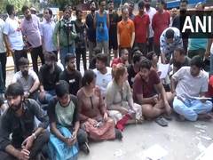 
      
      Coaching centre flooding: Students continue protest in Karol Bagh
      
      