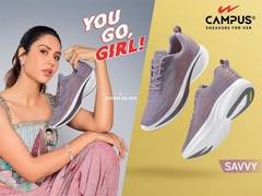 
      
      Campus Unveils New Brand Campaign 'You Go Girl' with Sonam Bajwa
      
      