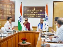 
      
      Chhattisgarh CM meets Union Minister Shivraj Singh Chouhan
      
      