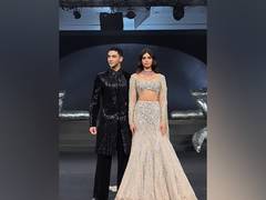 
      
       Khushi Kapoor, Vedang Raina ignite the ramp at designer Gaurav G
      
      