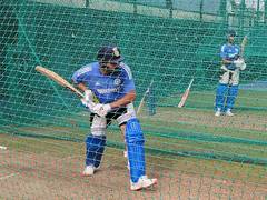
      
      Rohit Sharma practices in nets ahead of Sri Lanka series
      
      