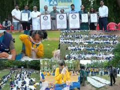 
      
      Purna Chetana students set eco-friendly world records
      
      