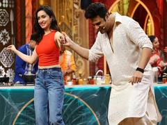 
      
      Shraddha Kapoor shakes a leg with Krushna Abhishek
      
      
