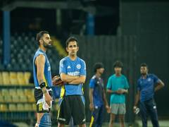 
      
      Virat Kohli, Gautam Gambhir crack up in training session
      
      