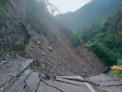 
      
      Roads in Rudraprayag washed out due to heavy rains
      
      