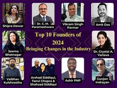 
      
      Top 10 Founders of 2024 Bringing Change in the Industry
      
      