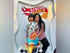 
      
      Natasa Stankovic celebrates son Agastya's birthday amidst divorce
      
      