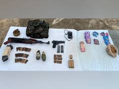
      
      J-K: Army in joint operation recovers large consignment of weapon
      
      