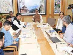 
      
      Himachal CM Sukhu conducts high-level meeting over Shanan Project
      
      