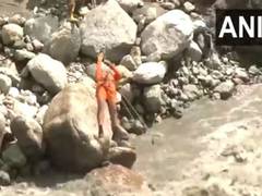 
      
      Himachal Pradesh cloudburst: Restoration work underway in Rampur
      
      