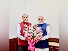 
      
      Himachal Pradesh LoP Jairam Thakur meets PM Modi
      
      