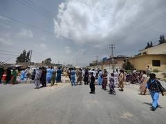 
      
      Curfew, internet blackout in Balochistan amid protests
      
      