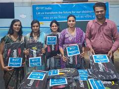 
      
      IYDF and Karishma Nx Warm Children's Hearts
      
      