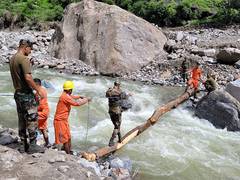 
      
      Himachal cloudburst: Army launches relief operations
      
      