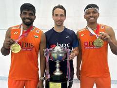
      
      Satwiksairaj-Chirag's coach Mathias announces retirement
      
      