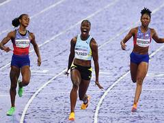 
      
      Paris 2024: Saint Lucia's Julien Alfred wins women’s 100m race
      
      