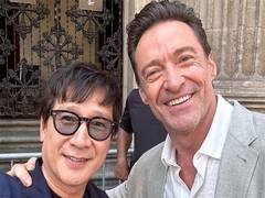 
      
      Hugh Jackman recalls reuniting with Ke Huy Quan after 24 years
      
      
