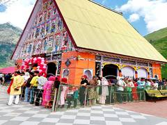 
      
      Over 50000 pilgrims perform darshan at Chandi Mata Mandir
      
      