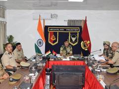 
      
      Eastern Command ADG BSF visits Meghalaya 
      
      