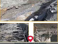 
      
      Himachal: Flash Floods block roads in Lahaul Spiti 
      
      