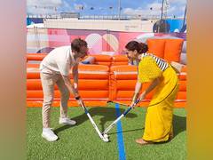 
      
      Taapsee Pannu ‘perfects the art of hockey’ with Mathias Boe
      
      