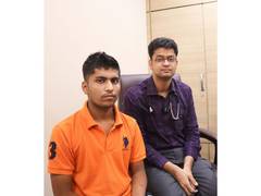 
      
      A boy with complicated heart attack undergoes angioplasty 
      
      