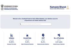 
      
      MoSPI launches e-Sankhyiki portal
      
      