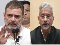 
      
      Rahul Gandhi meets Jaishankar on sidelines of Monsoon session
      
      