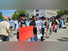 
      
      Baloch diaspora in Germany protests against Pakistan
      
      