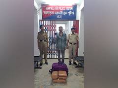 
      
      Tripura: Man arrested with 13 kg of Ganja in Agartala 
      
      