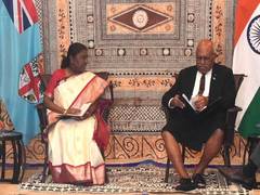 
      
      President Murmu, Fiji PM Rabuka agree to strengthen partnership
      
      