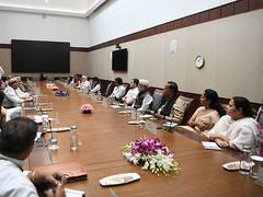 
      
      EAM informs all-party meeting India assured Sheikh Hasina help
      
      
